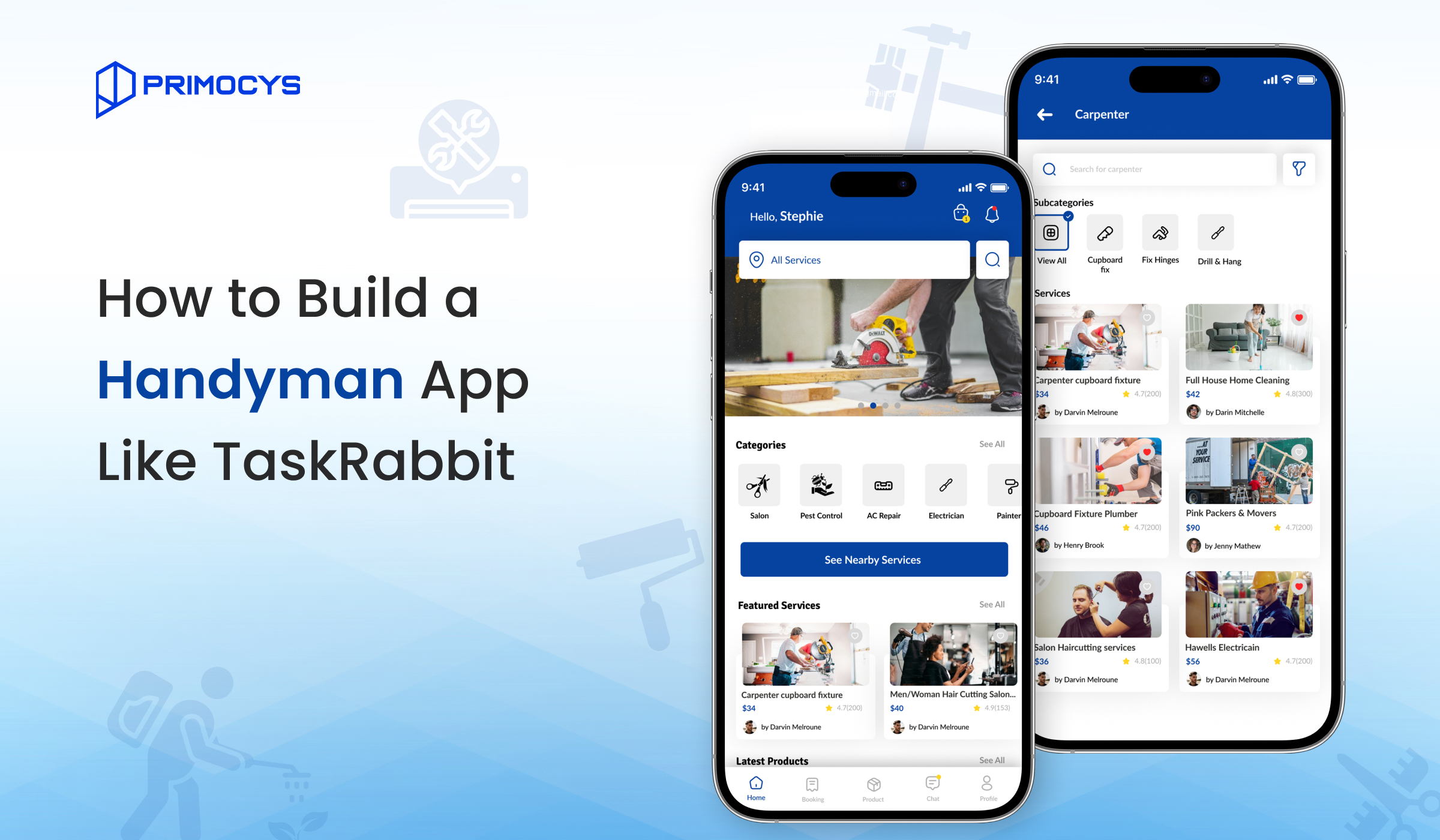 How to Build a Handyman App Like TaskRabbit