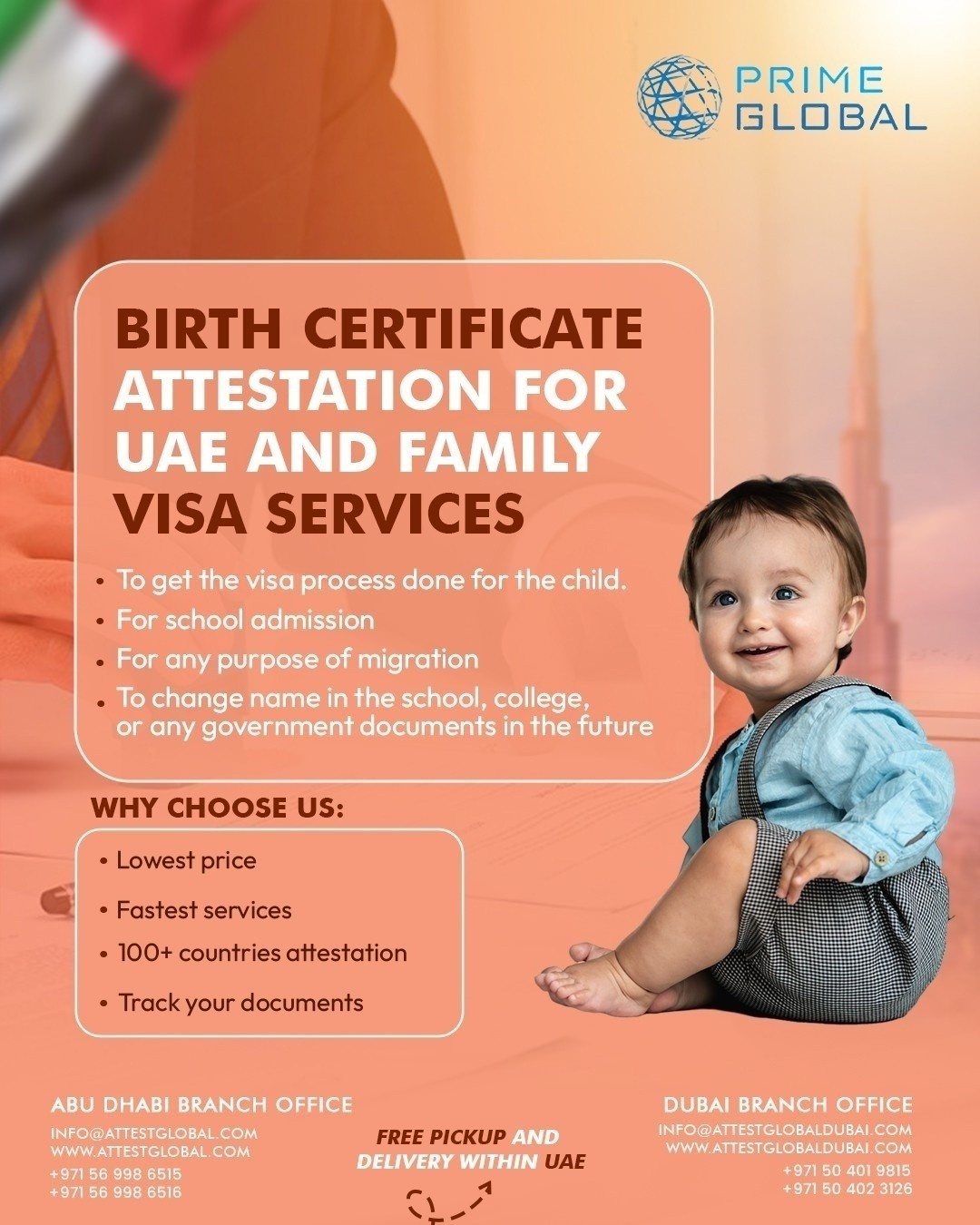 Best Birth Certificate Attestation Services in Dubai and Abu Dhabi