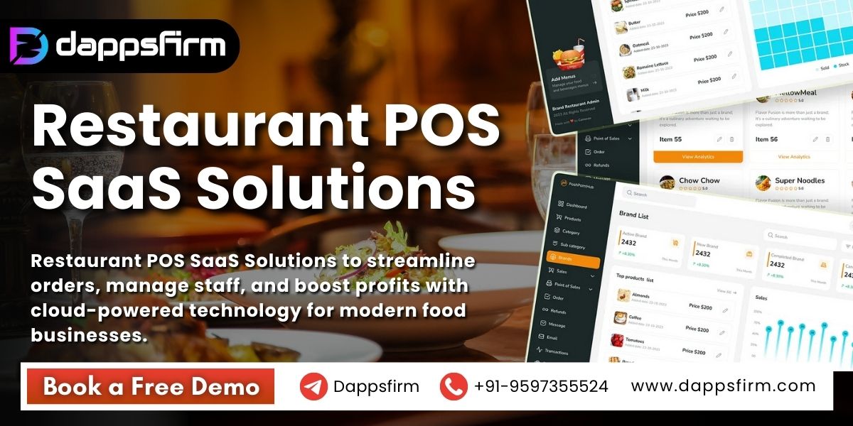 Restaurant POS SaaS: Streamline Operations & Boost Profitability - Free Demo Available