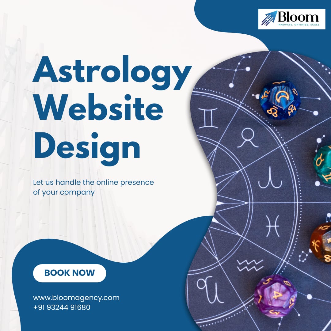 Astrology Website Design Company: Crafting Celestial Digital Experiences
