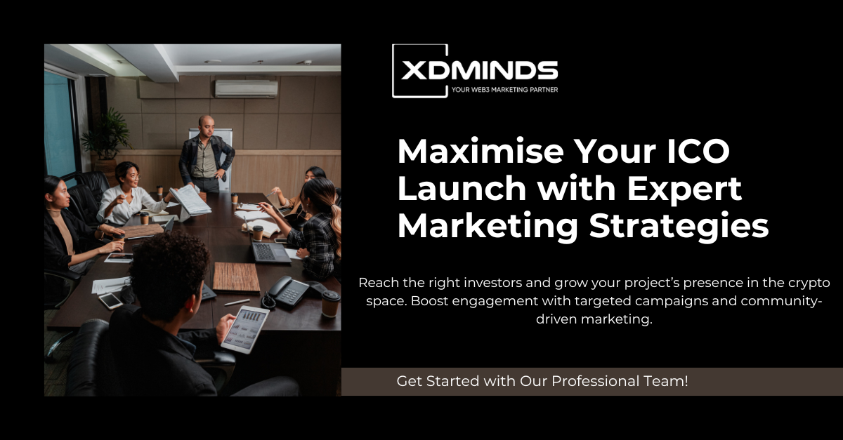 How an ICO Marketing Agency Like XDMinds Supports Every Stage of Your Token Sale?