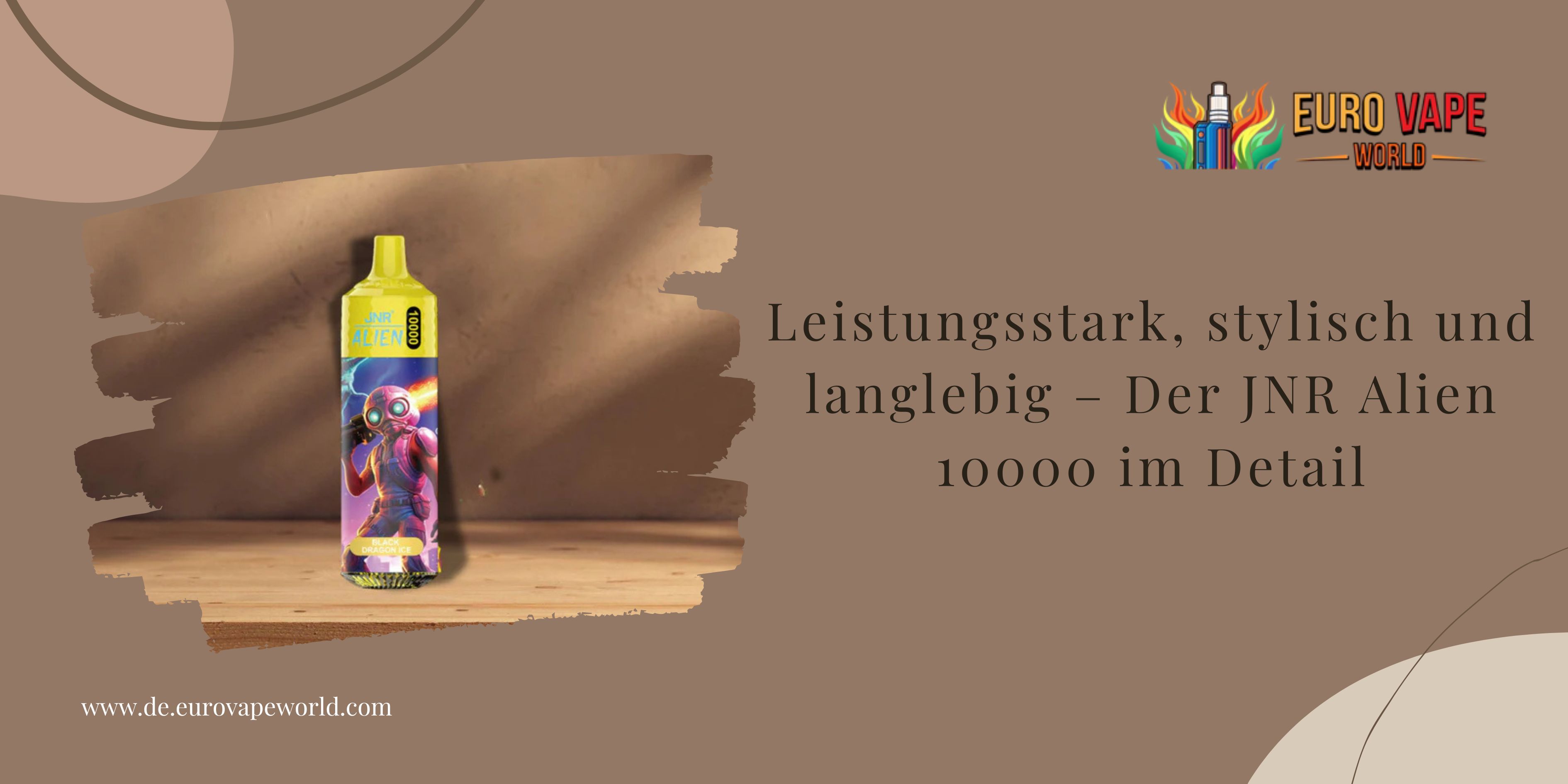 Leistungsstark, stylisch und langlebig – Der JNR Alien 10000 im Detail