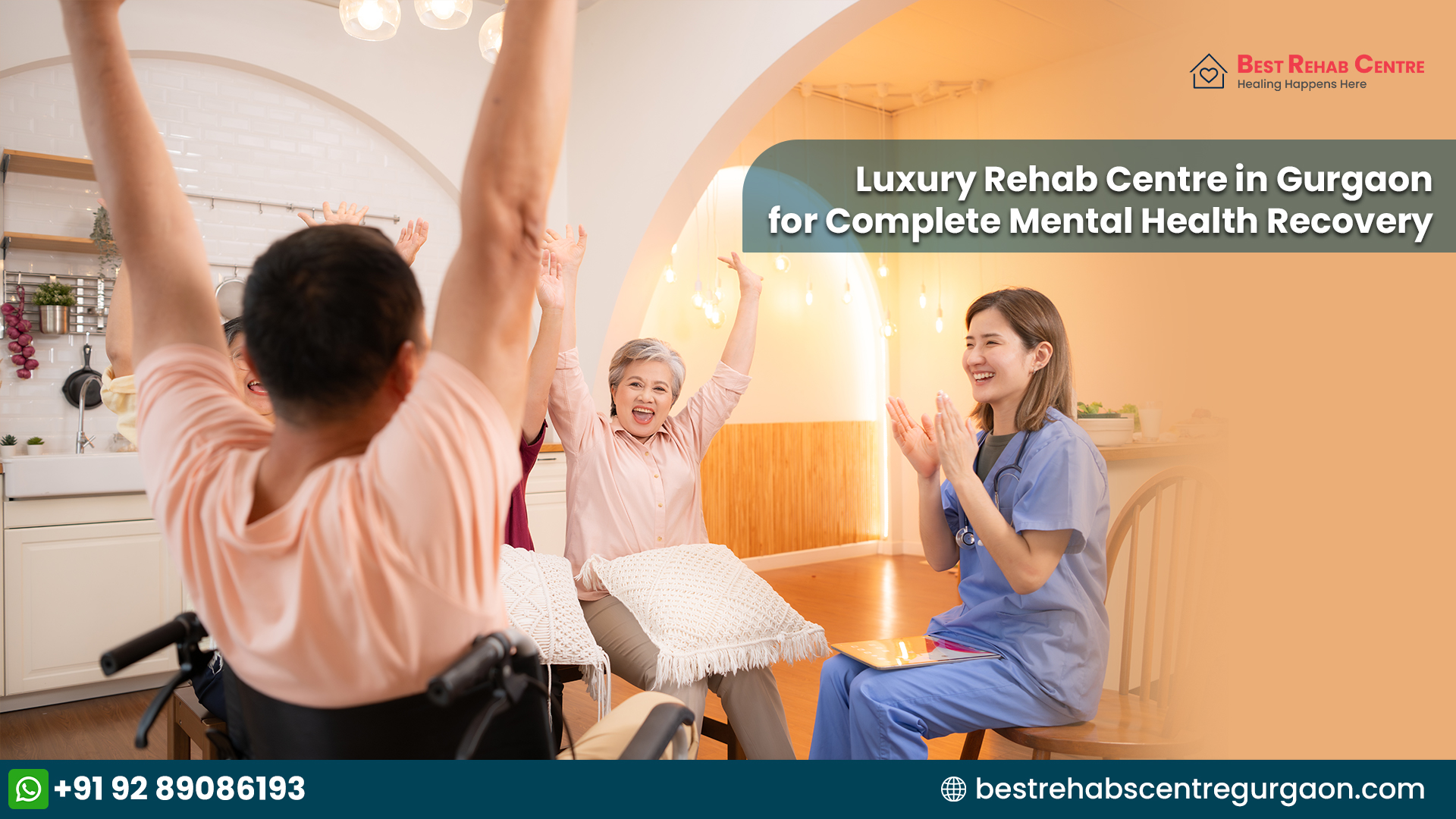 Luxury Rehab Centre in Gurgaon for Complete Mental Health Recovery