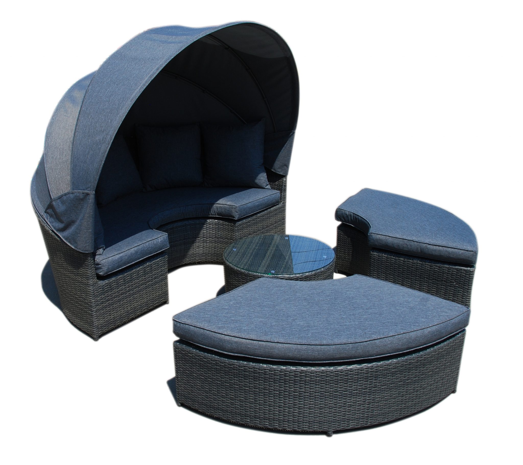 Redefine Outdoor Living with the Rattan Encore Modular Sofa Daybed - Homeflair