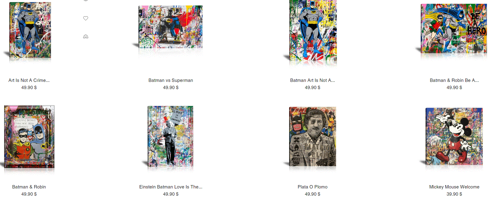 Framed Batman Prints