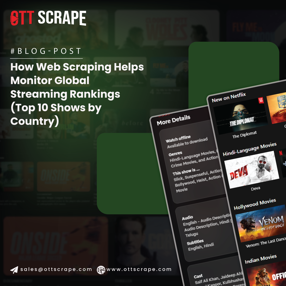 Scraping Global Top 10 Streaming Shows by Country