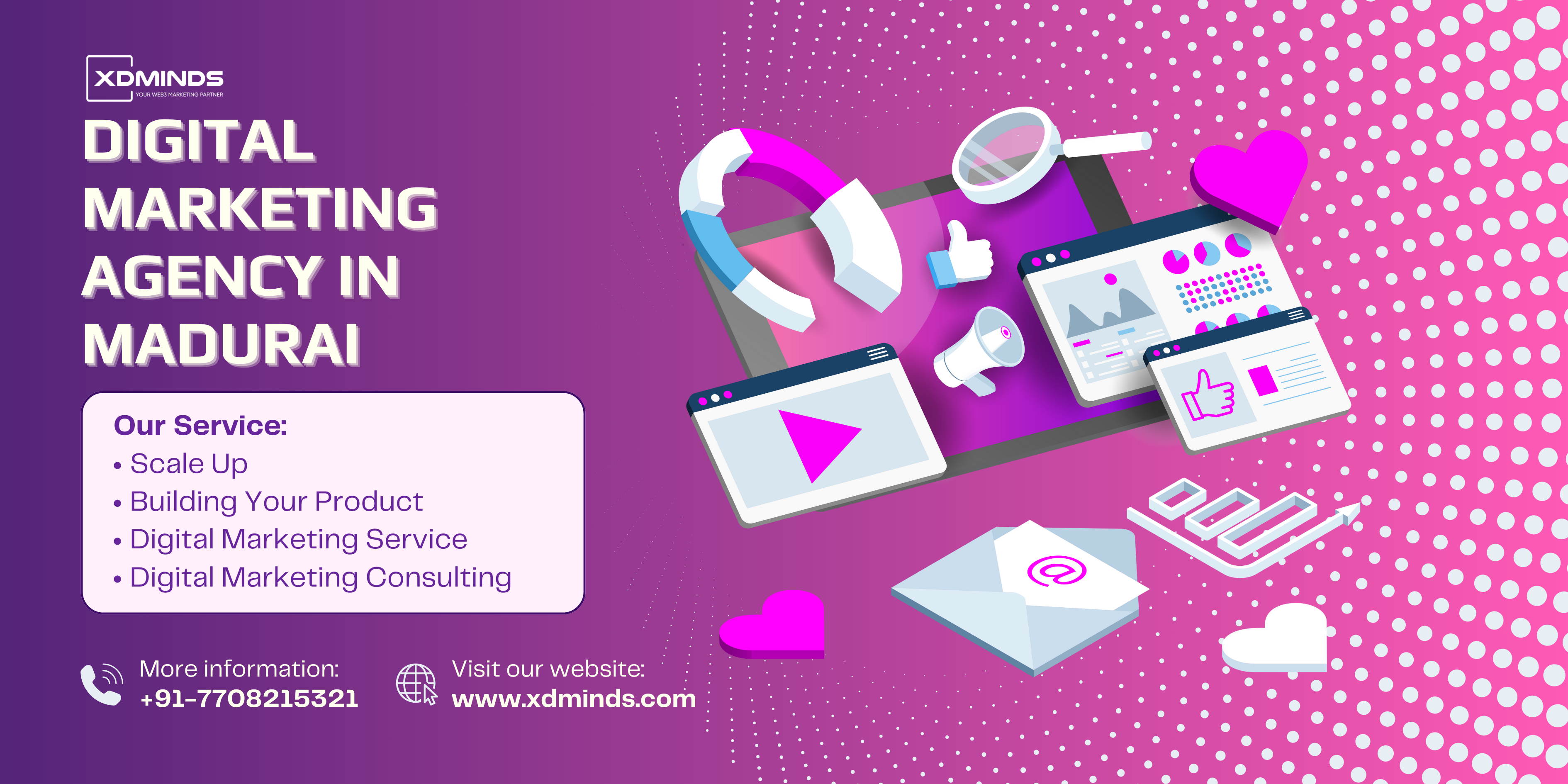 Grow Your Business with a Top Digital Marketing Agency in Madurai: XDMinds Insights