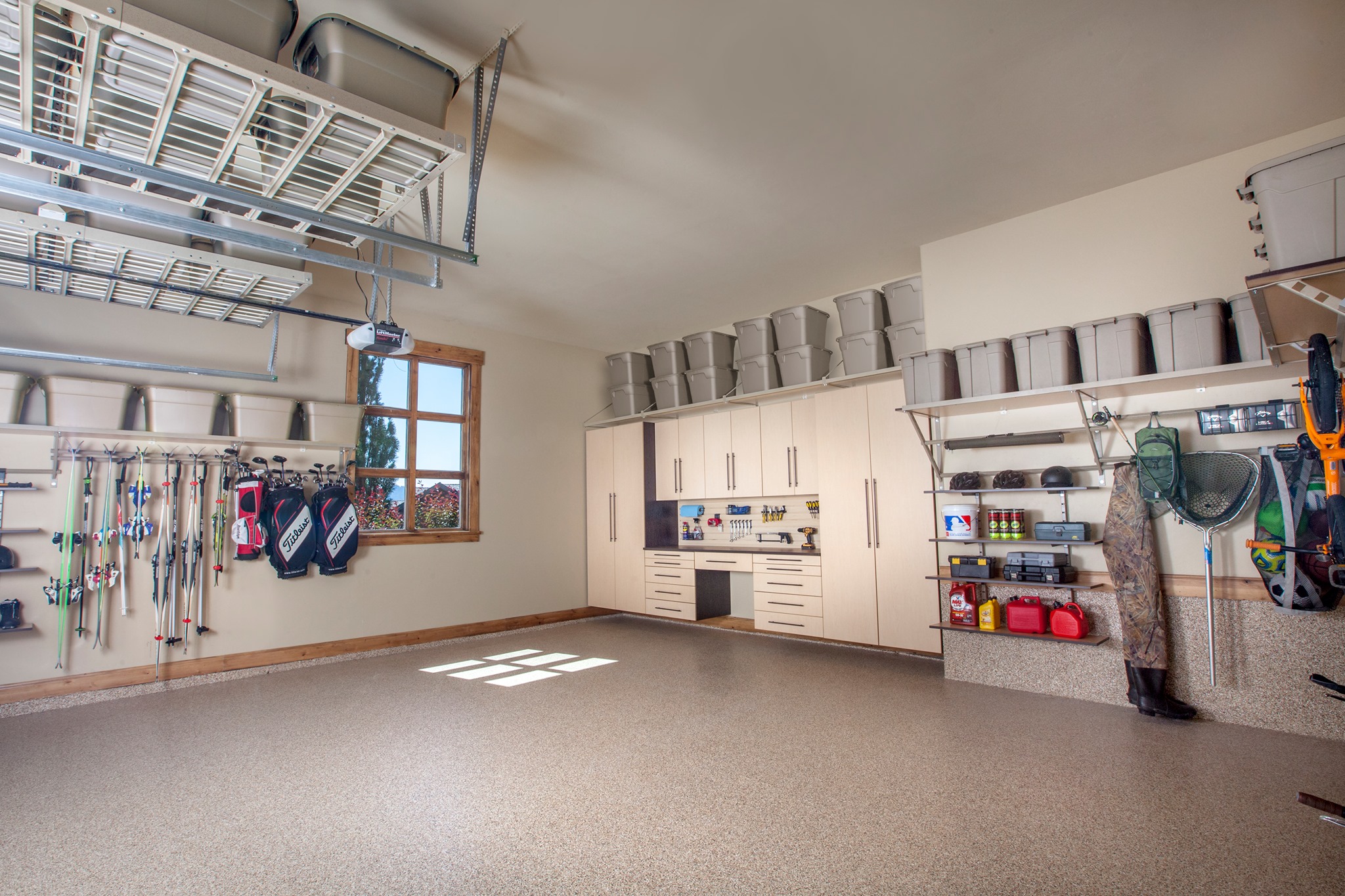 Top Garage Storage Lift Installers Near Me & Custom Garage Cabinets in Lafayette