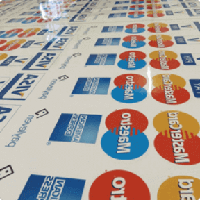 Boost Branding with Durable Service & Numbered Stickers