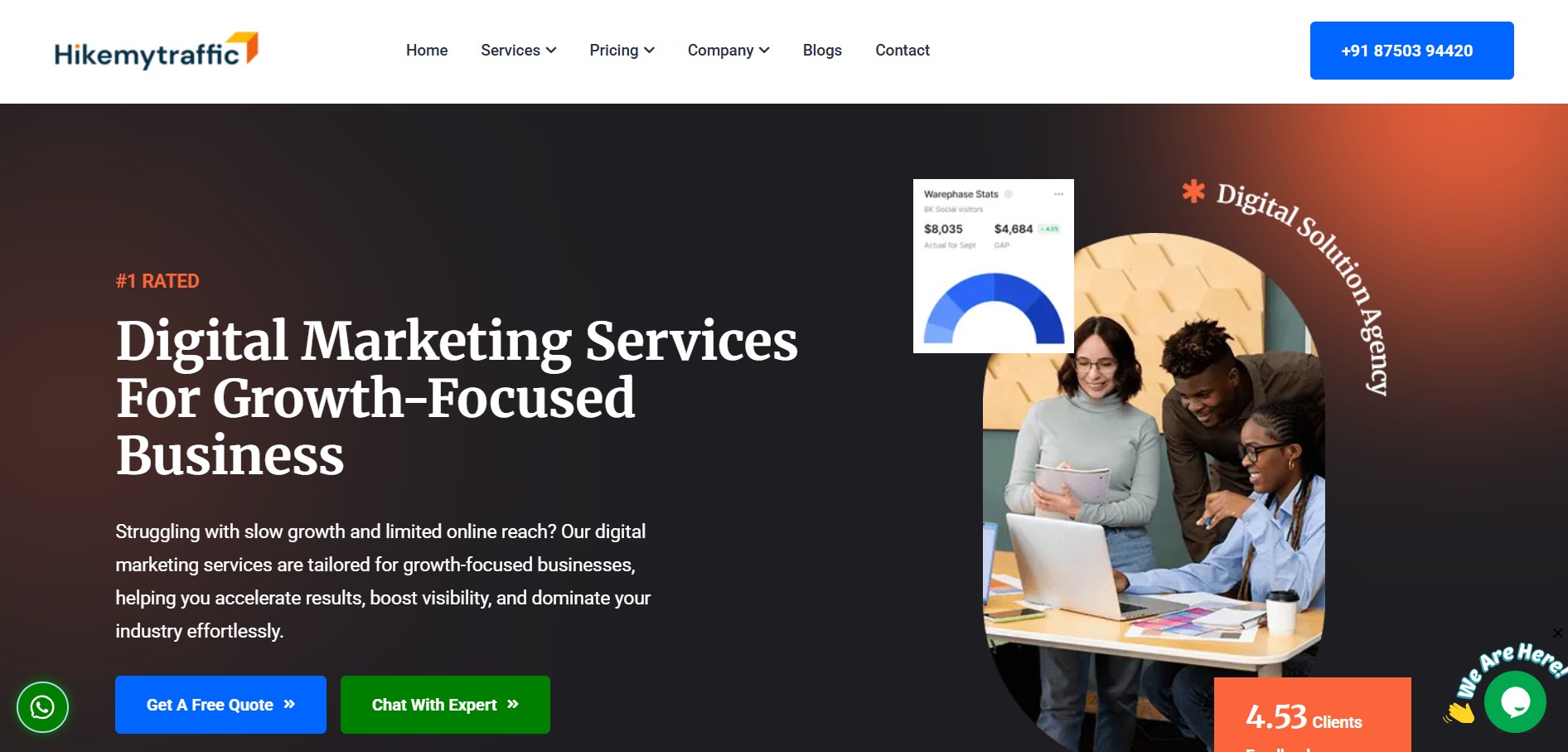 HikeMyTraffic® – Your Go-To SEO Service Provider for Real Business Growth