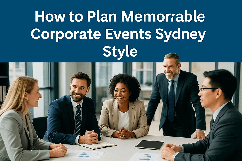 How to Plan Memorable Corporate Events Sydney Style