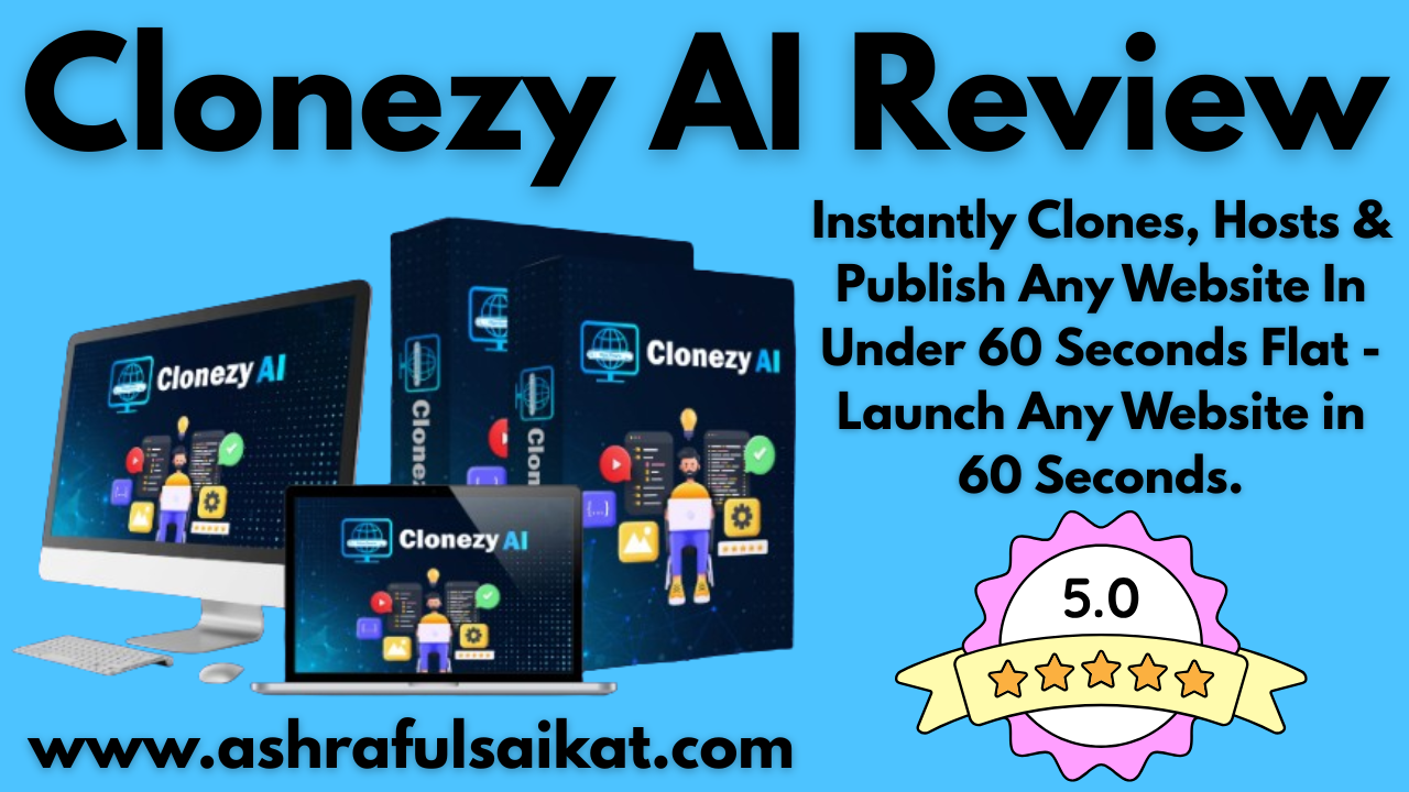 Clonezy AI Review - Host & Publish Any Website