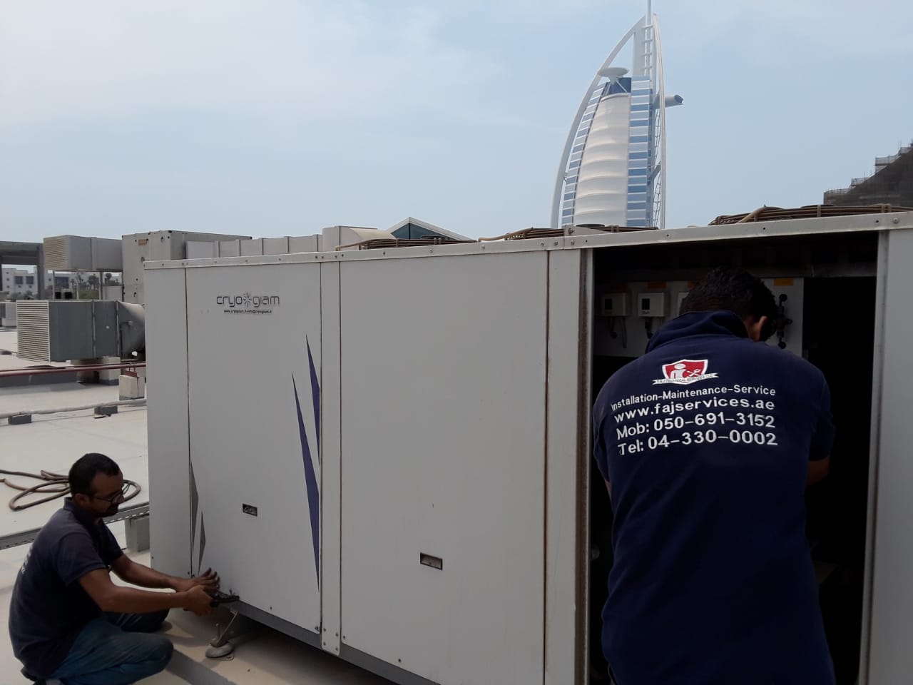 Keep Your Cool in Al Karama: Trusted AC Services by FAJ Technical Services LLC