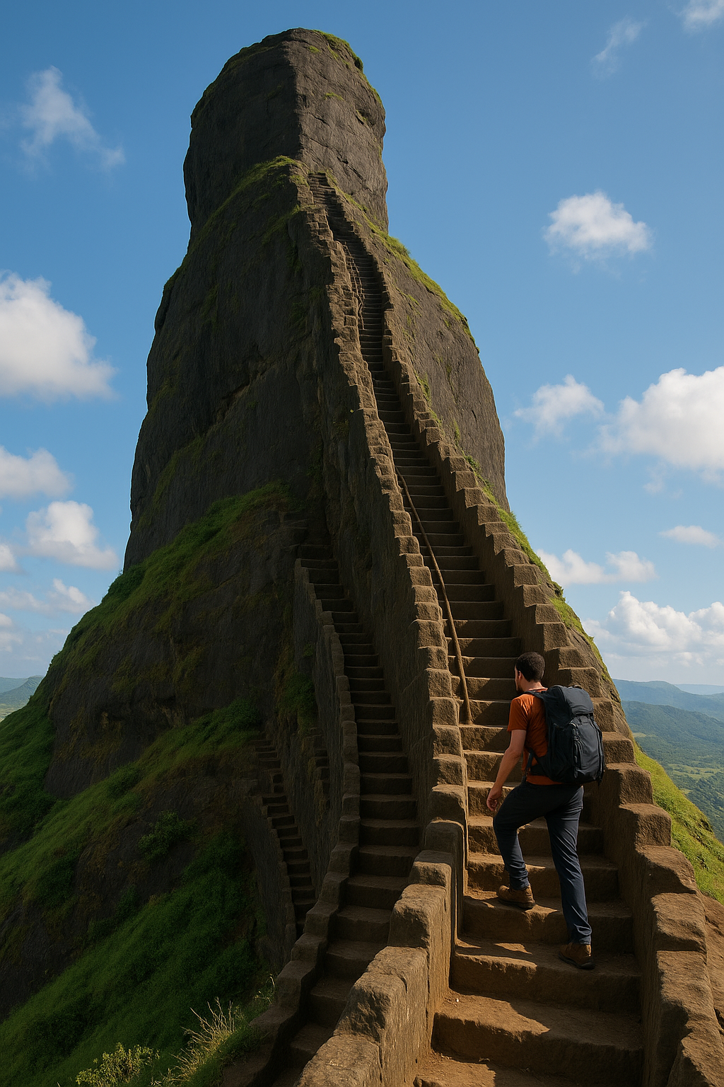 Harihar Fort A Stairway to the Skies