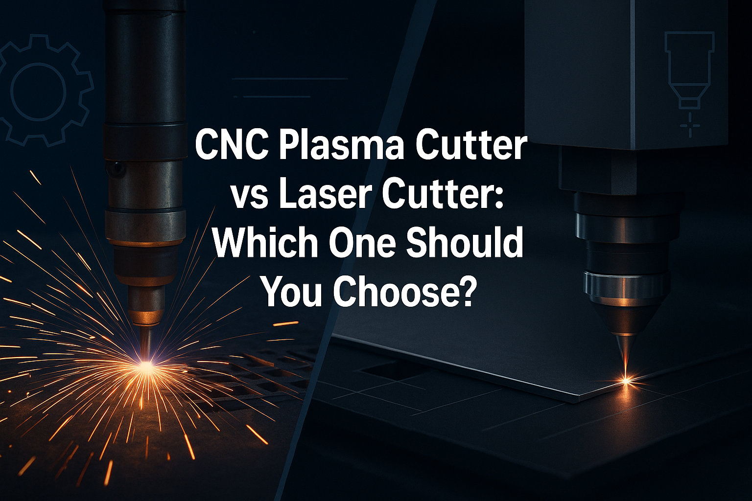 CNC Plasma Cutter vs Laser Cutter: Which One Should You Choose?
