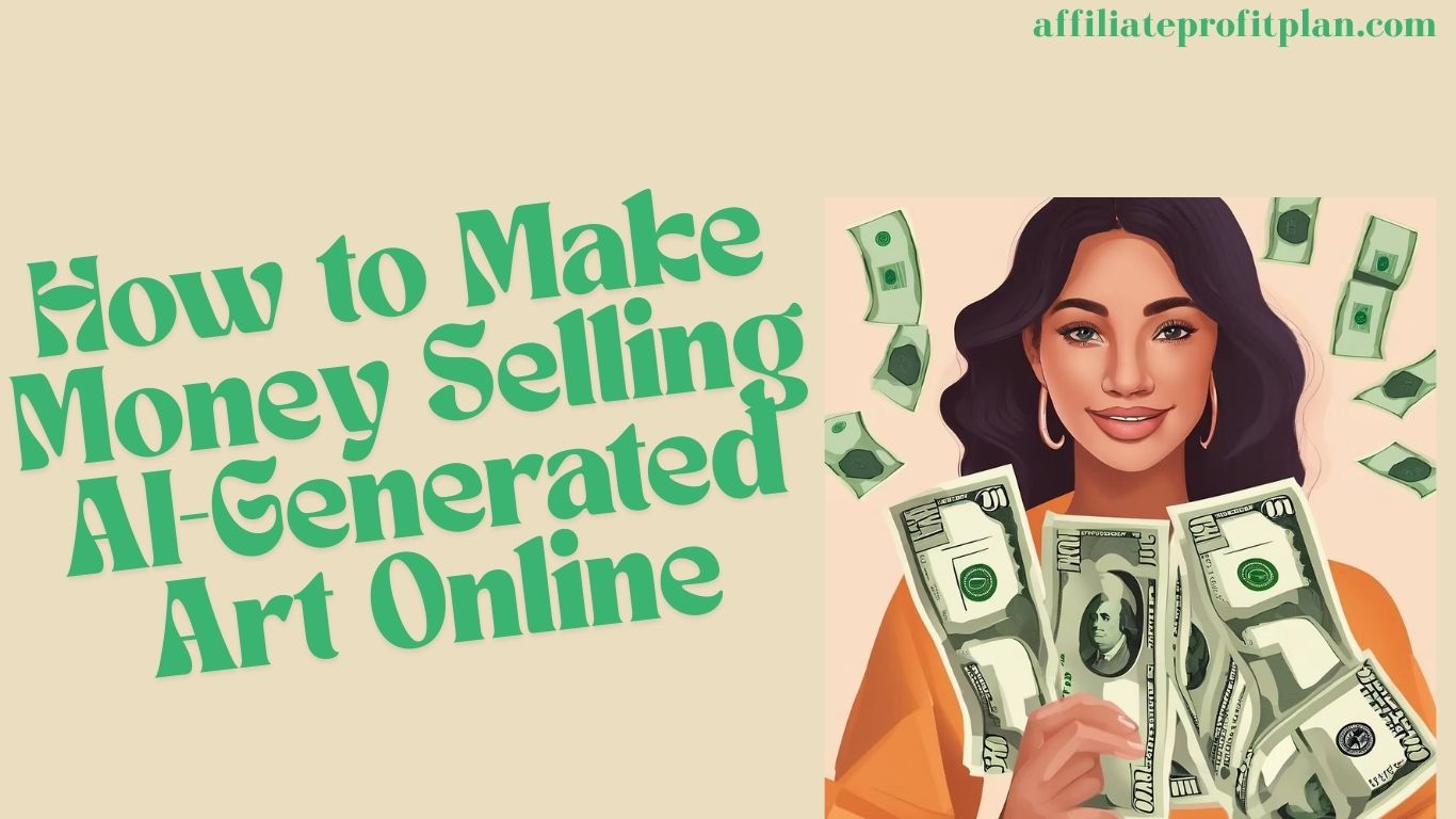 How to Make Money Selling AI-Generated Art Online