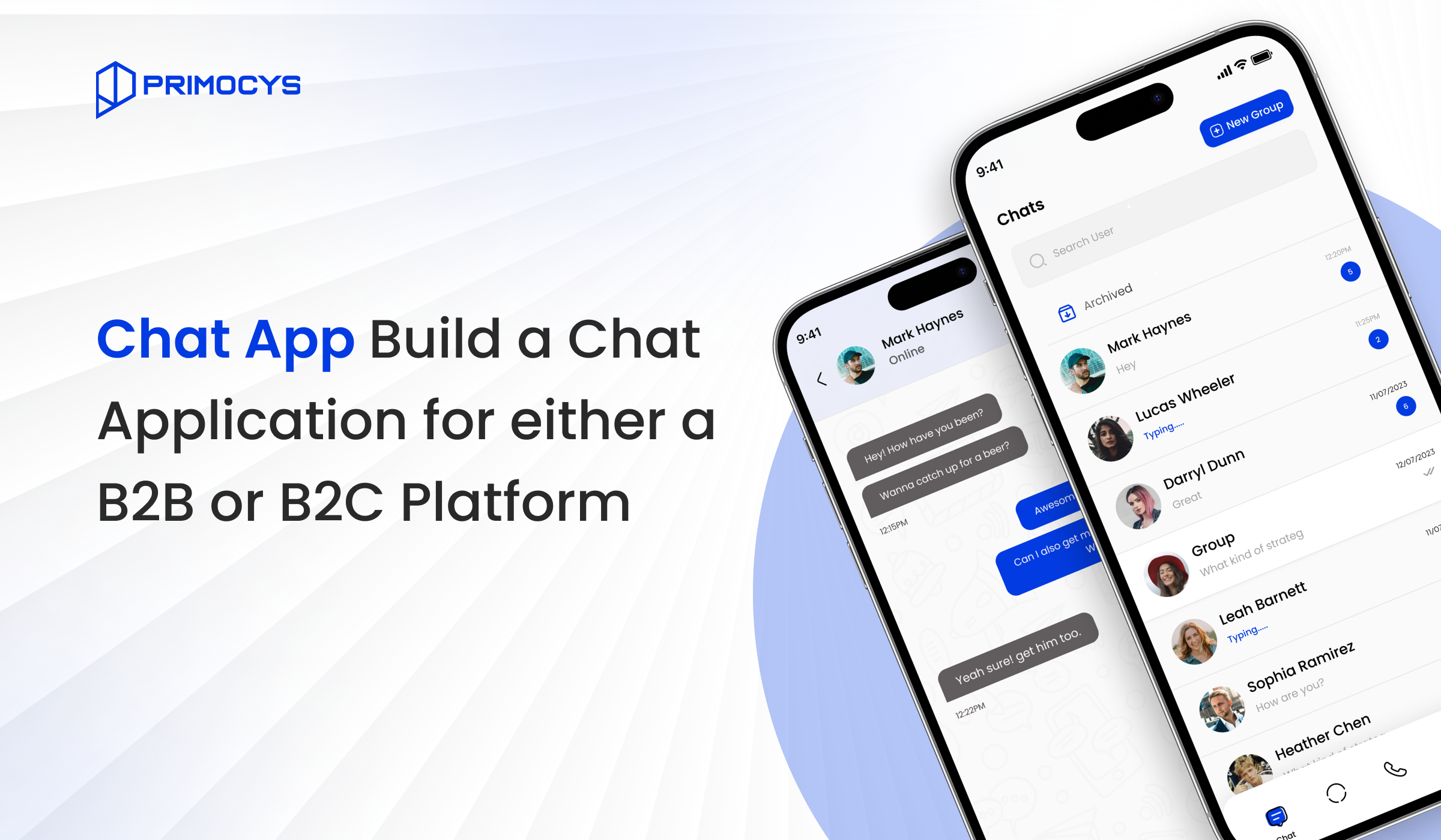 Chat App: Build a Chat Application for either a B2B or B2C Platform