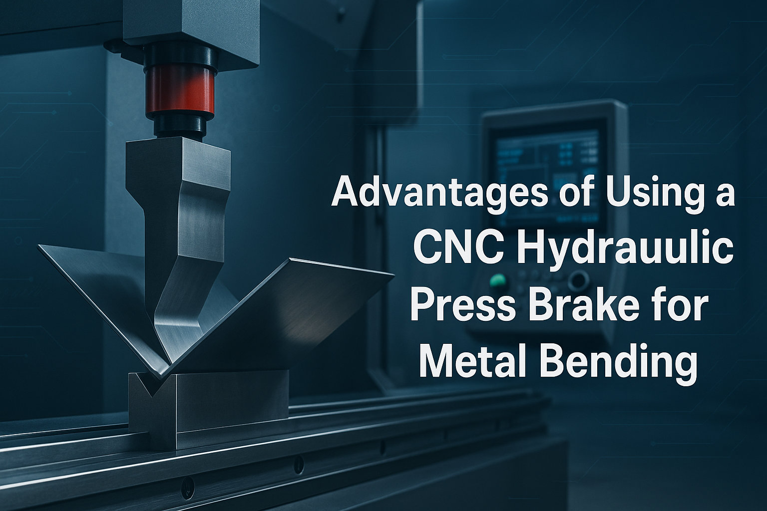 Advantages of Using a CNC Hydraulic Press Brake for Metal Bending