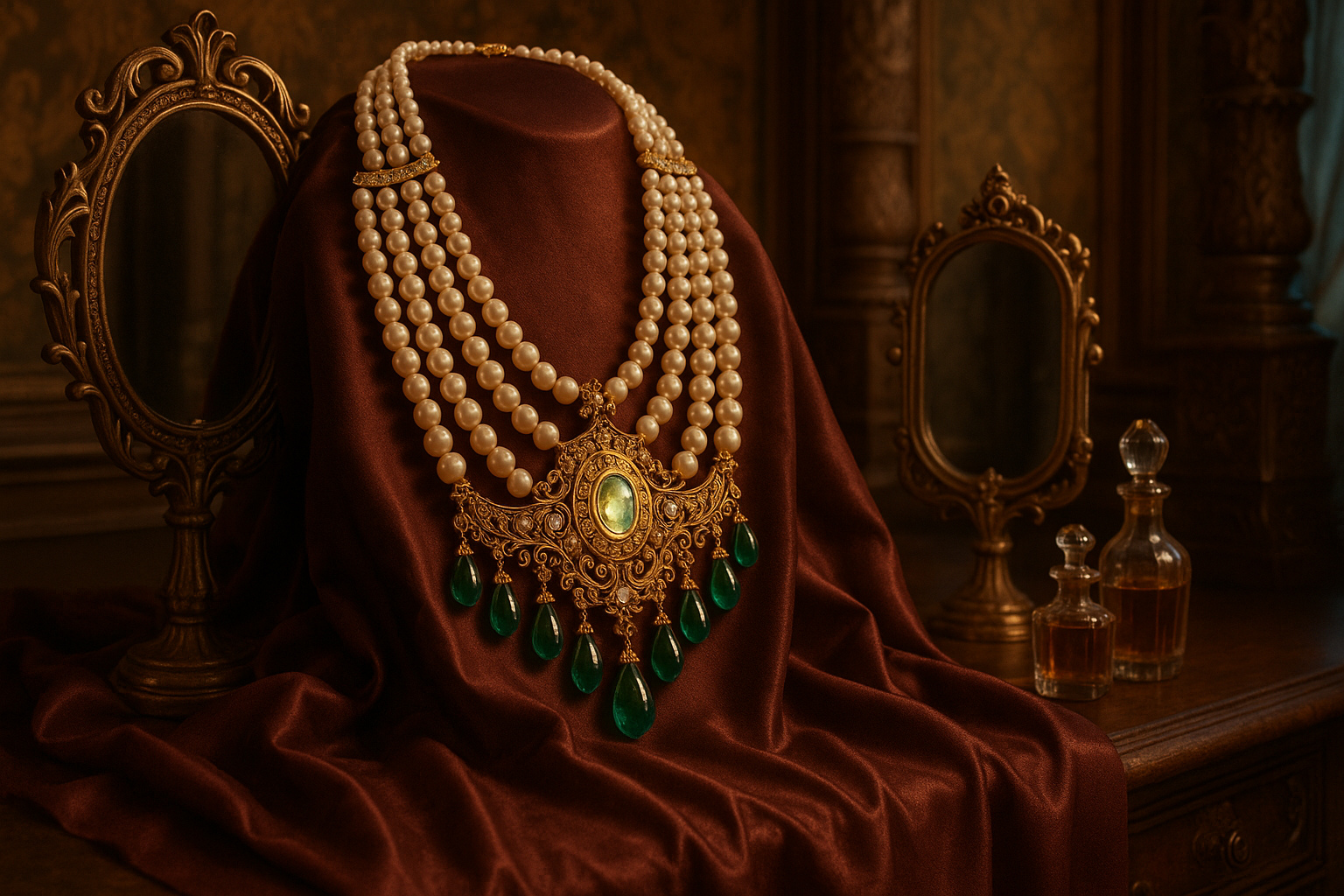 Real Pearls Rani Haar Sets – Regal Tradition in Every Strand