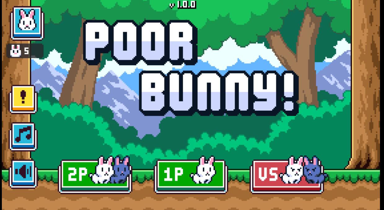 Poor Bunny: Escape the Trap, Eat Carrots.