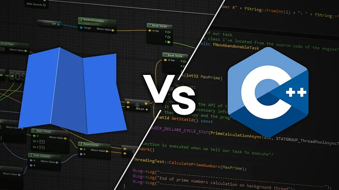 Blueprints vs. C++: Choosing the Right Approach for Your Unreal Engine Project