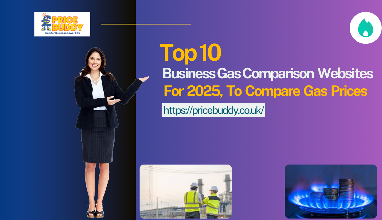 Top 10 Business Gas Comparison Websites in UK for 2025