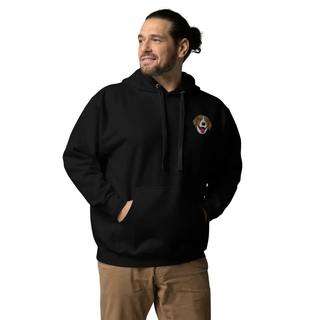 Beagle Premium Blend Heavy Unisex Hoodie – The Ultimate Dog Lover’s Apparel