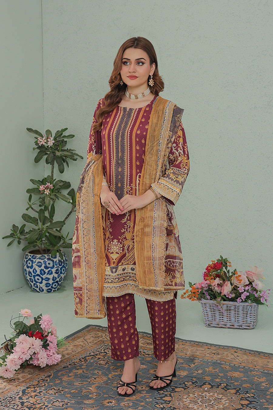 2 Piece Lawn Suits for Women