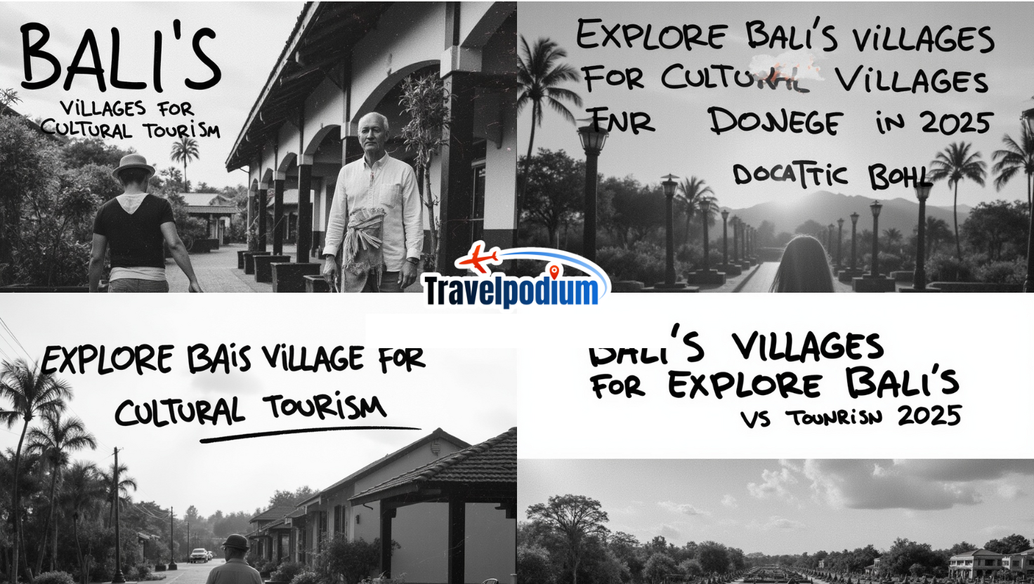 Explore Bali’s Villages for Cultural Tourism in 2025