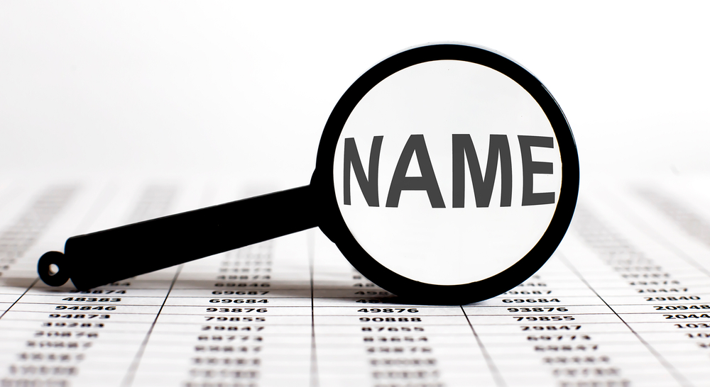 Why are people using name search tools today?