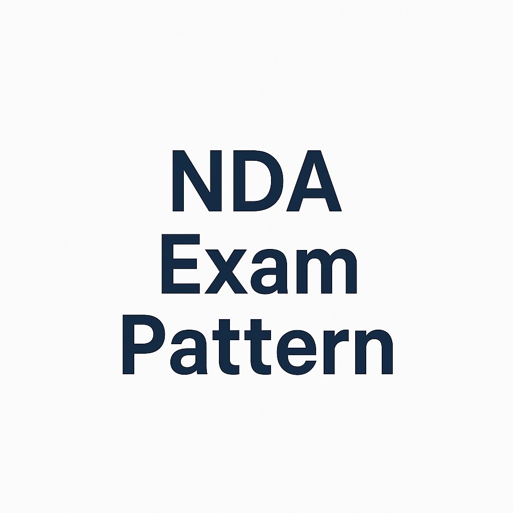 NDA Exam Pattern 2025: Paper-Wise Format, Marking Scheme