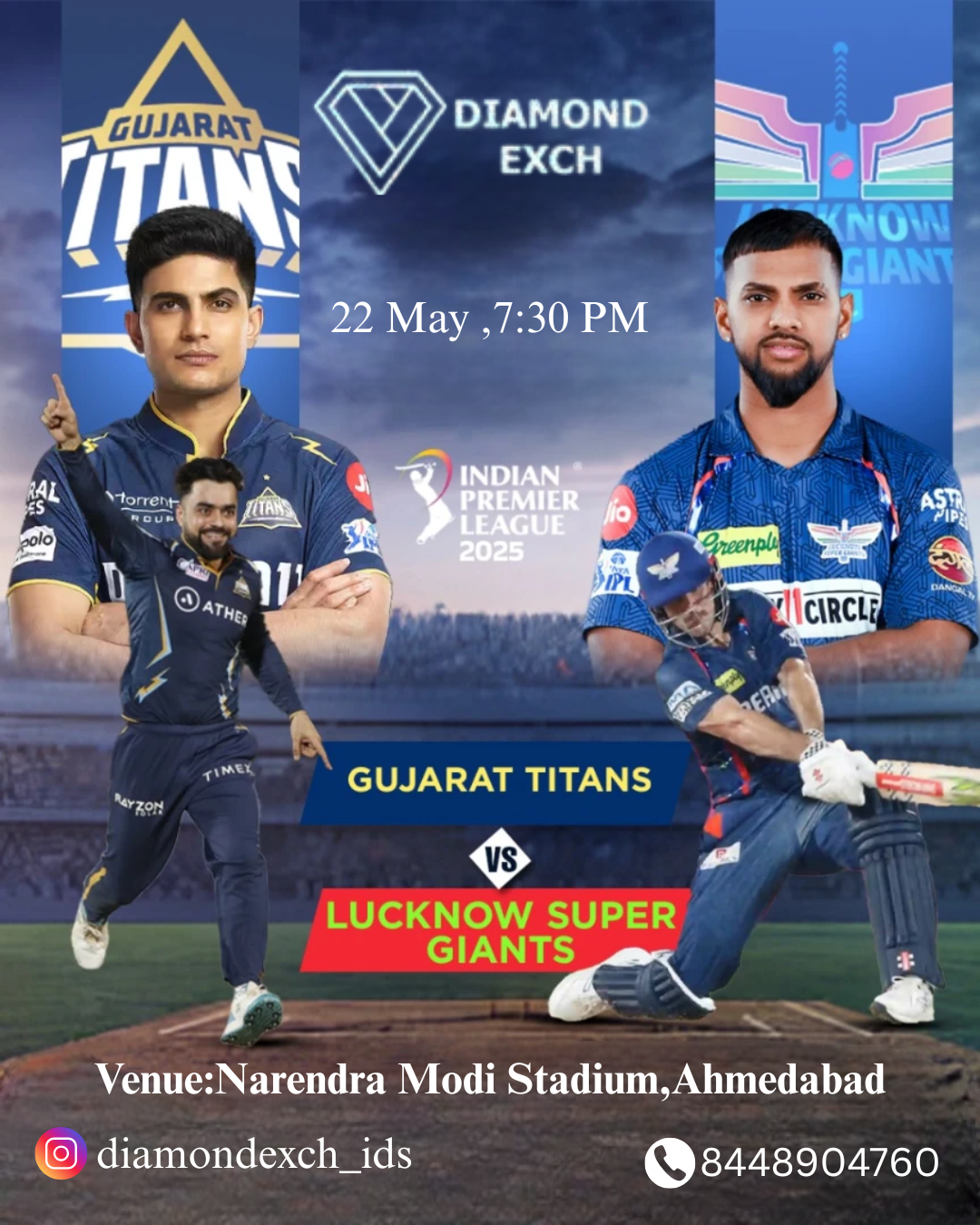 Join Us Live at Narendra Modi Stadium: Diamond Exchange Login Brings.