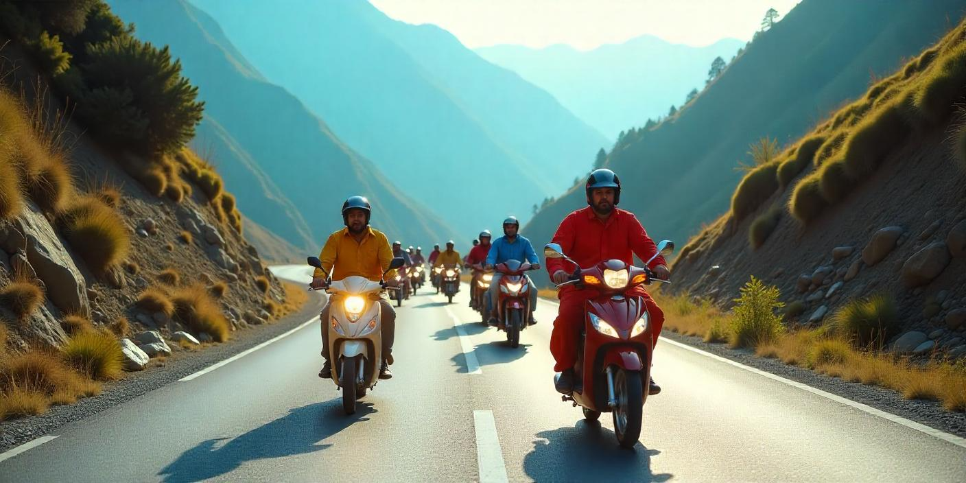 Riding to Char Dham: A Soulful Journey from Rishikesh by Scooty and Bike