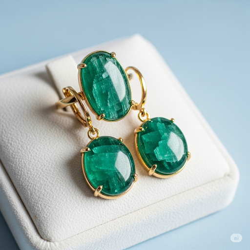 Green Kyanite Ring, green Kyanite Earring: Aligning to the wisdom of the heart