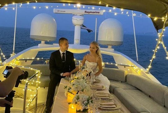 Top 5 Yachts in Dubai for a Dream Wedding Ceremony