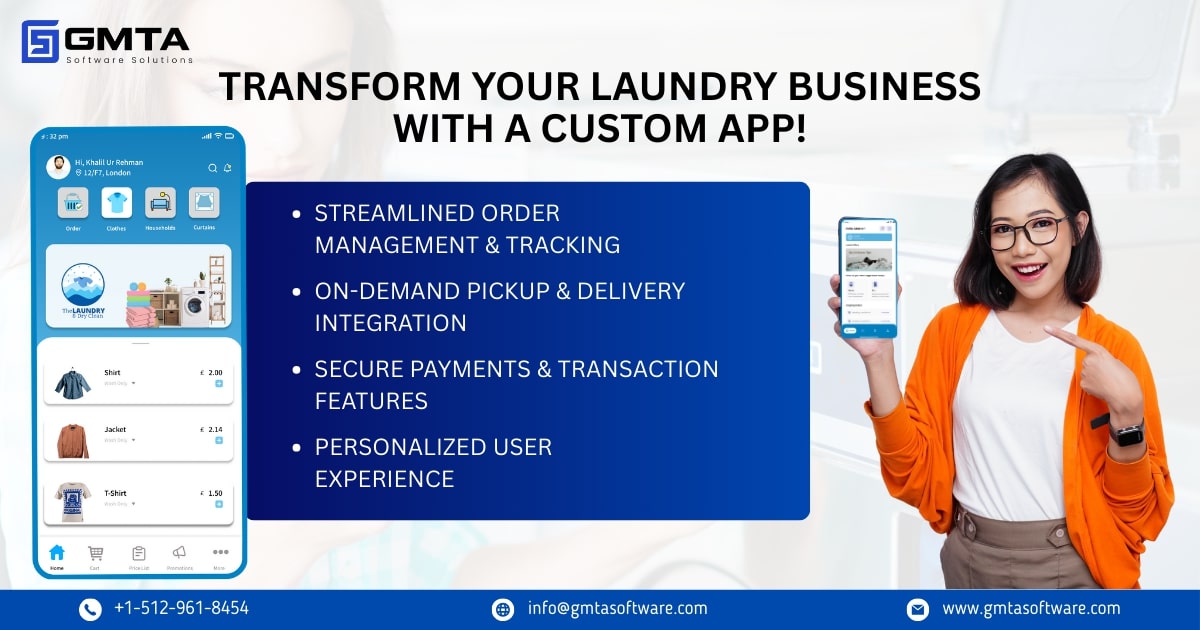Transform Your Laundry Business with a Custom App