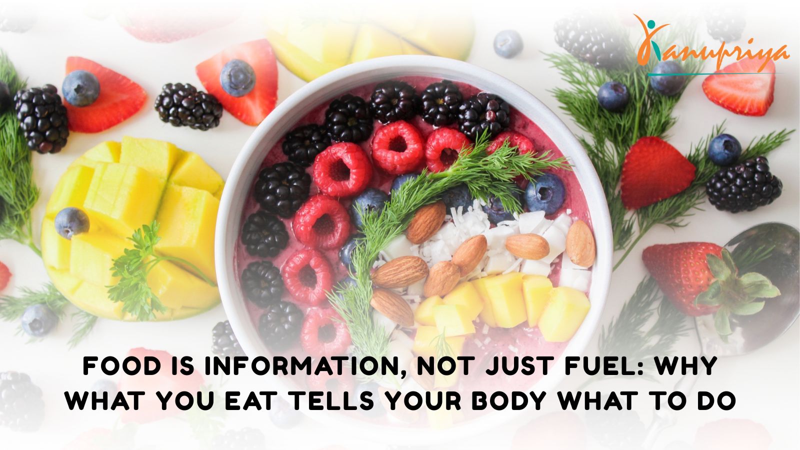 Food Is Information, Not Just Fuel: Why What You Eat Tells Your Body What to Do