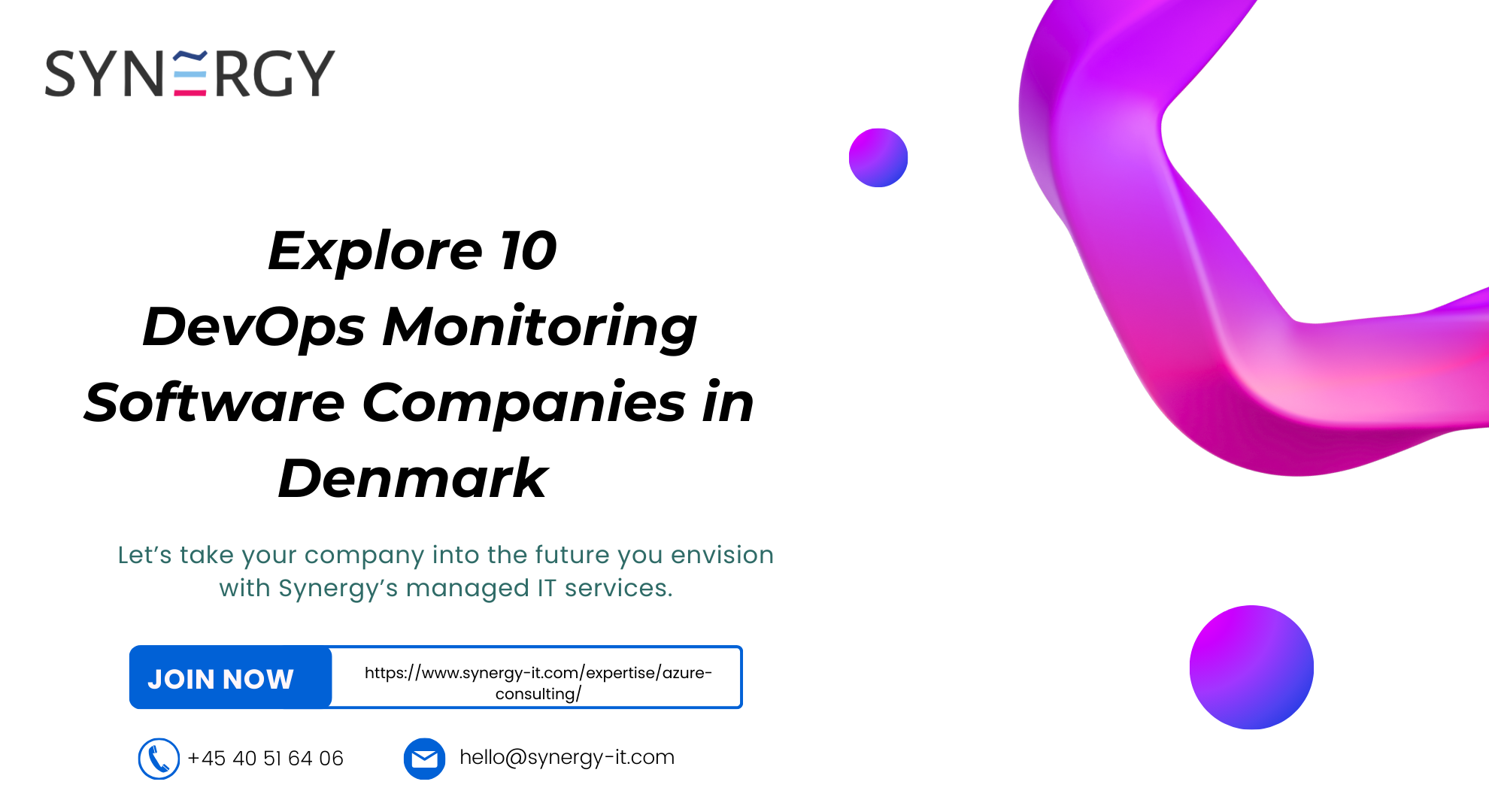 Explore 10 DevOps Monitoring Software Companies in Denmark