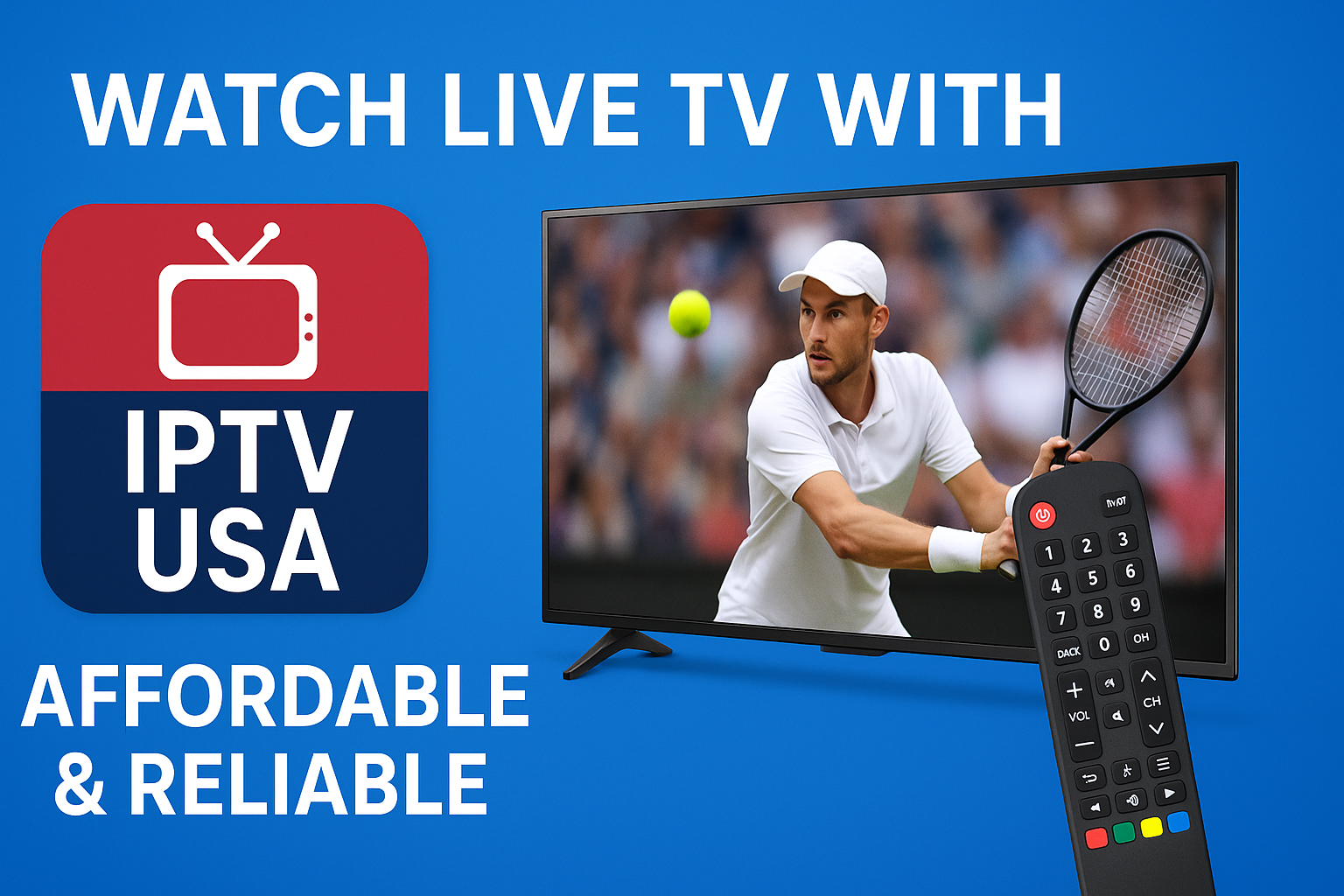 Watch Live TV with IPTV USA – Affordable & Reliable