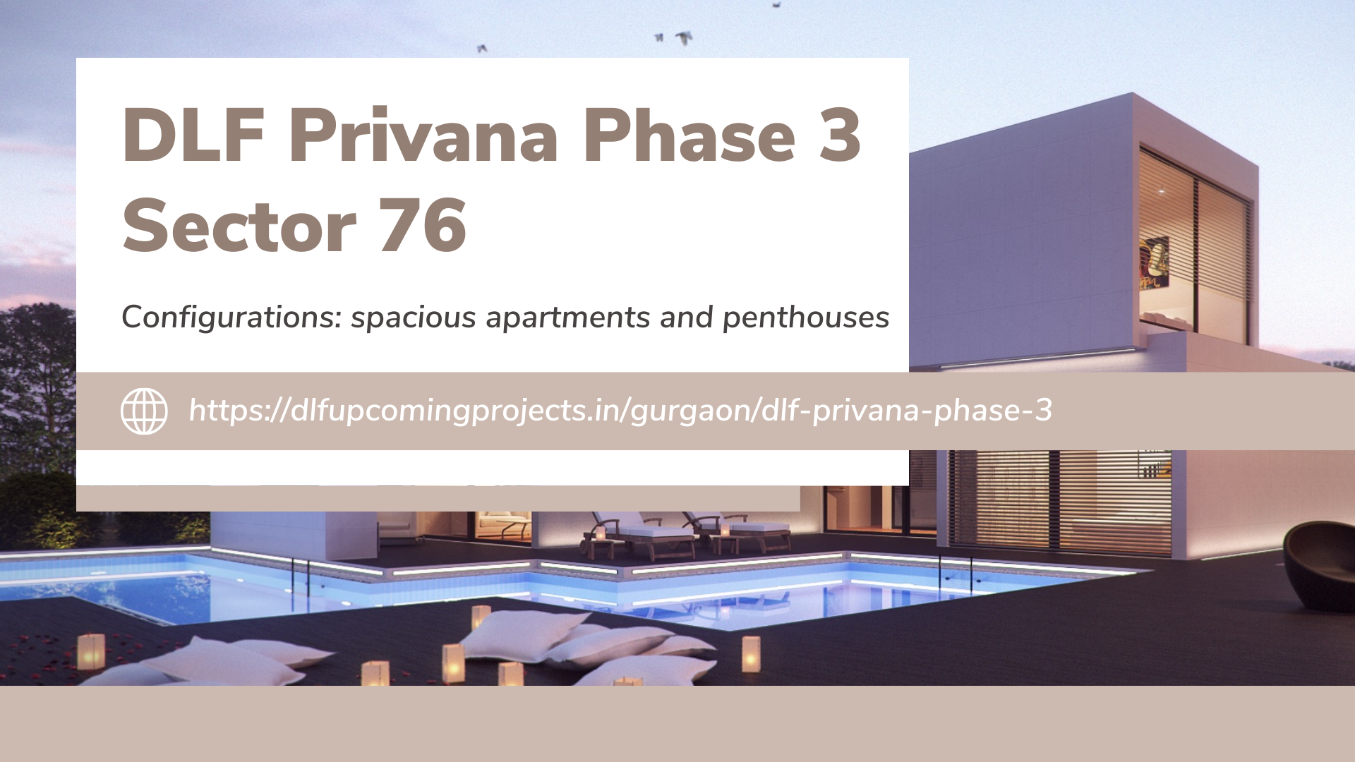 DLF Privana Phase 3 Sector 76 Gurgaon: Epitome of Luxury Residential Living