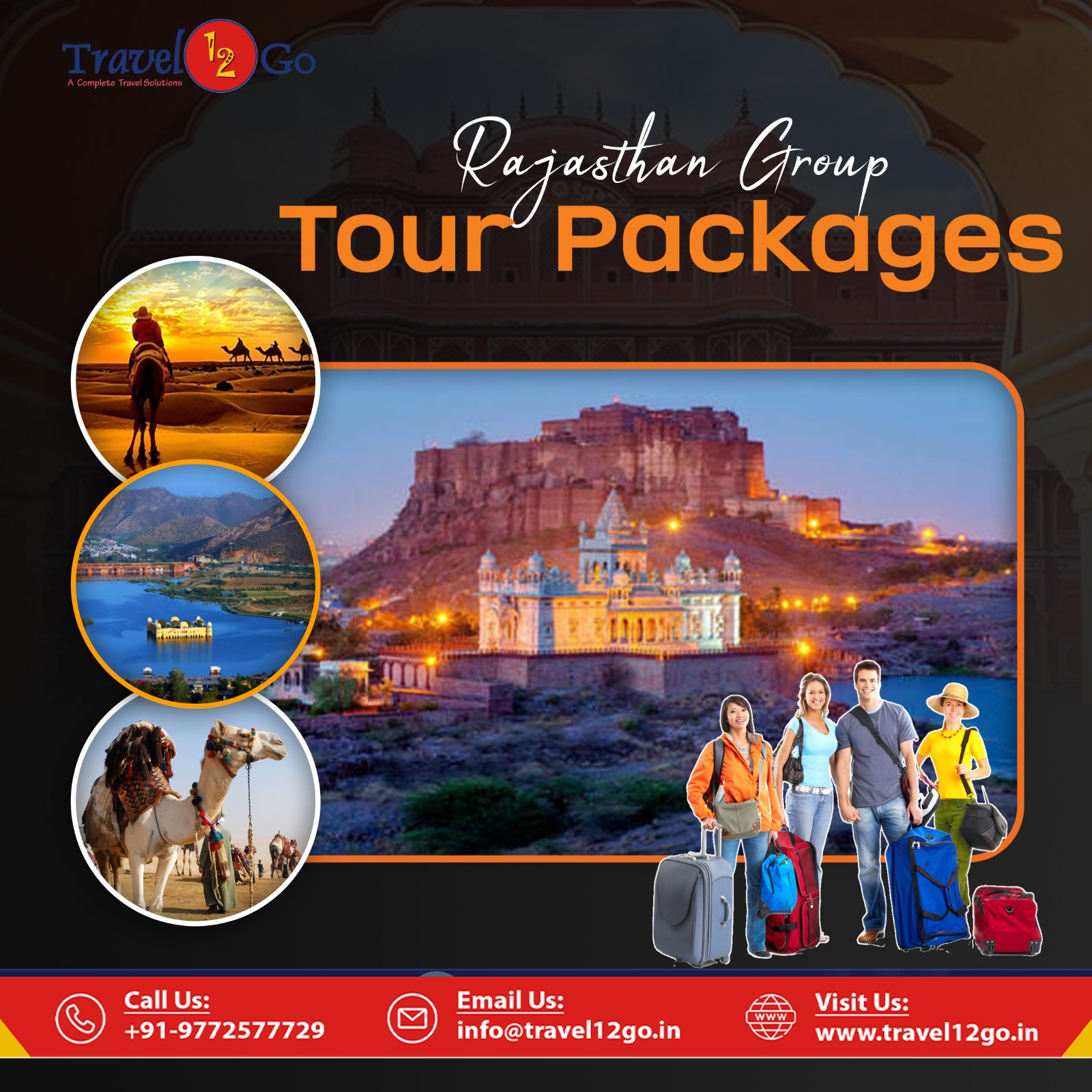 Affordable Rajasthan Group Tour & Vacation Packages – Travel12go