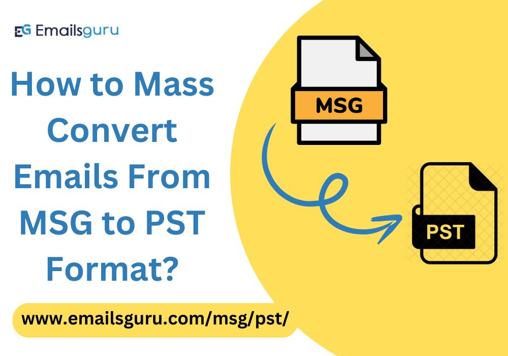 How to convert multiple MSG files to PST without Outlook?