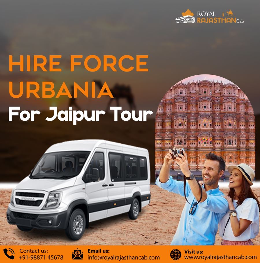 Urbania Tempo Traveller Hire Jaipur &ndash; Royal Rajasthan Cab