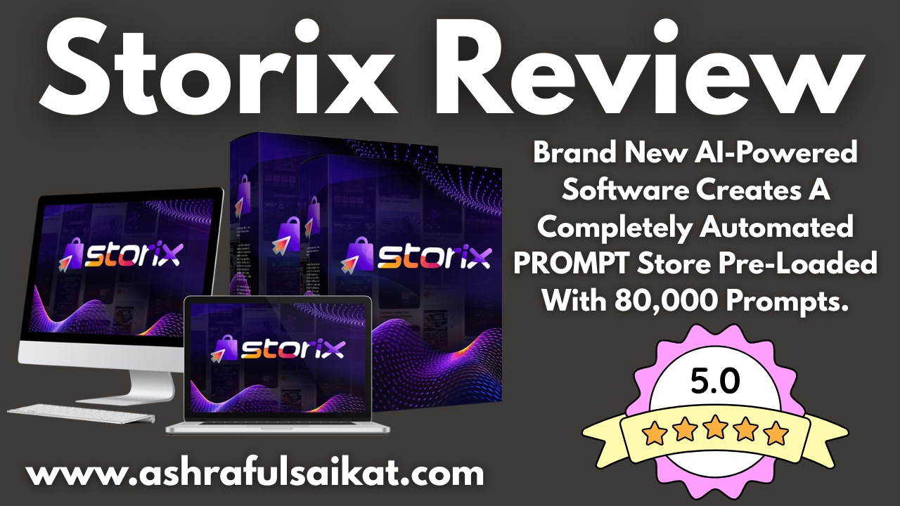 Storix Review -  OTO And FREE BONUSES [By Rick NG]