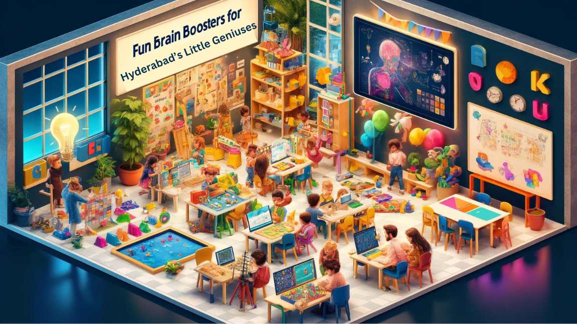 Brain-Boosting Activities Offered by Top Play Schools in Hyderabad
