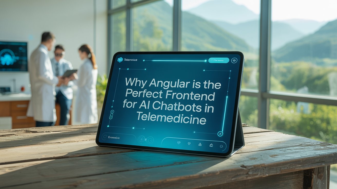 Why Angular Is the Perfect Frontend for AI Chatbots in Telemedicine