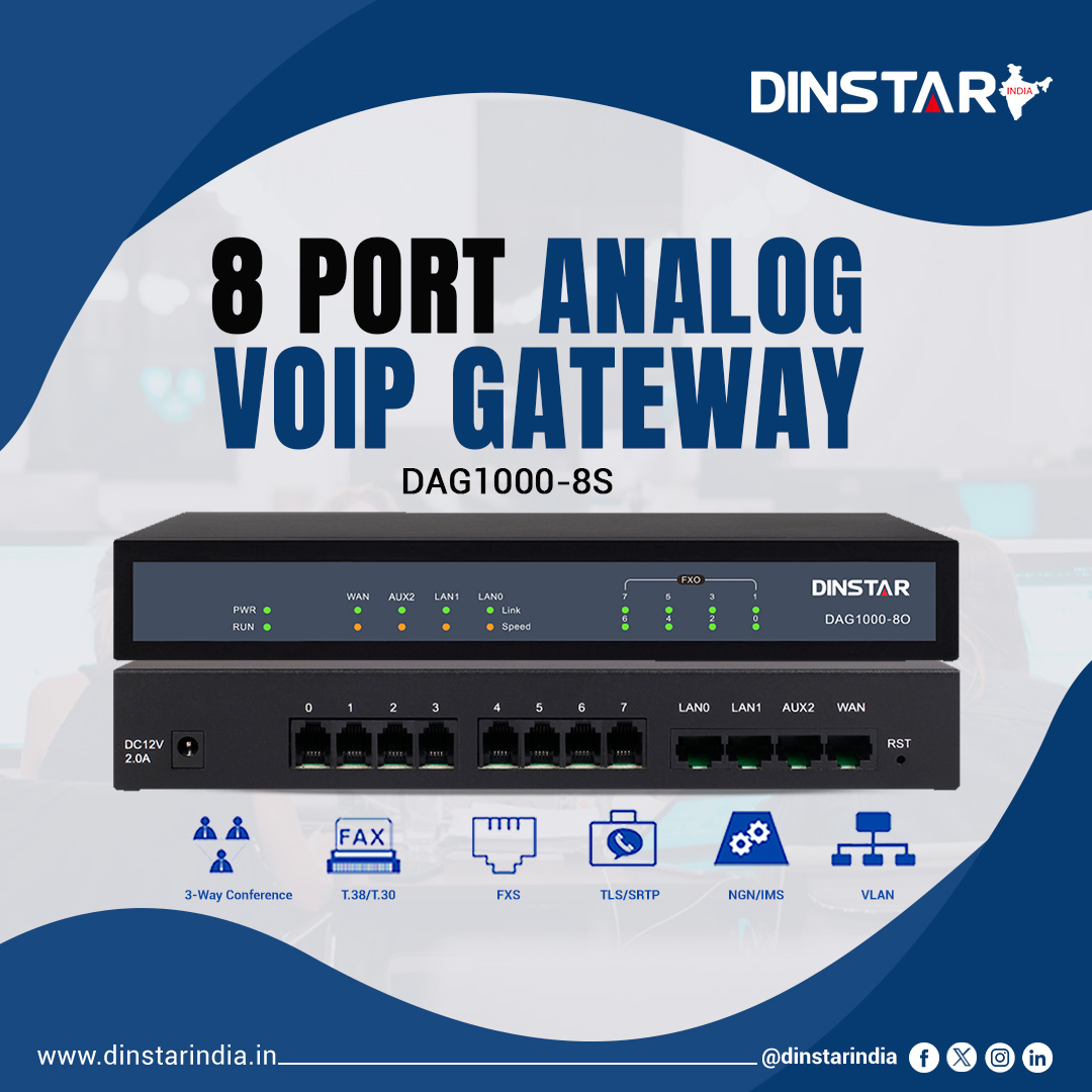 Understanding the 8 Port FXS Gateway: A Vital Tool for Modern Business Communication
