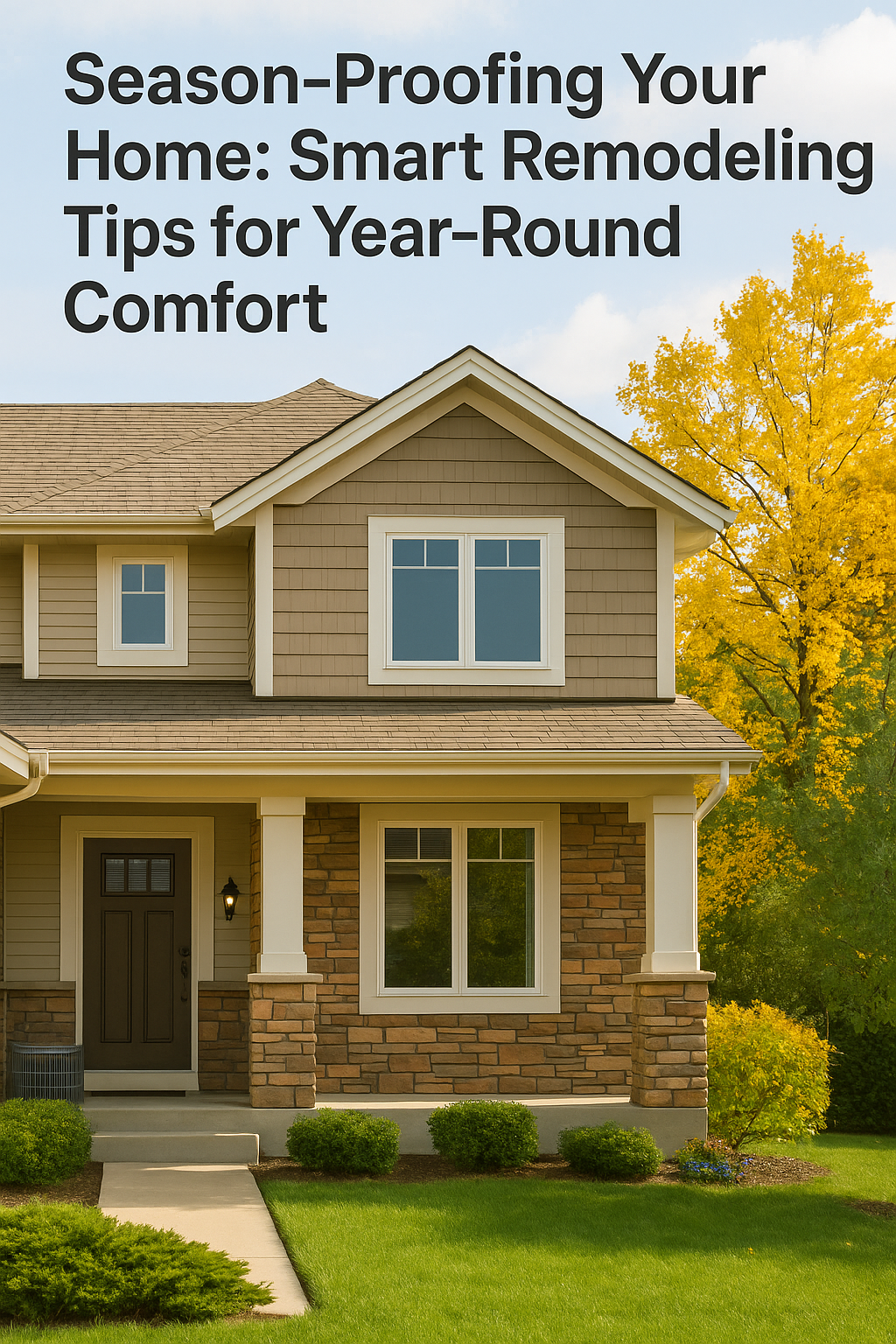 Season-Proofing Your Home: Smart Remodeling Tips for Year-Round Comfort