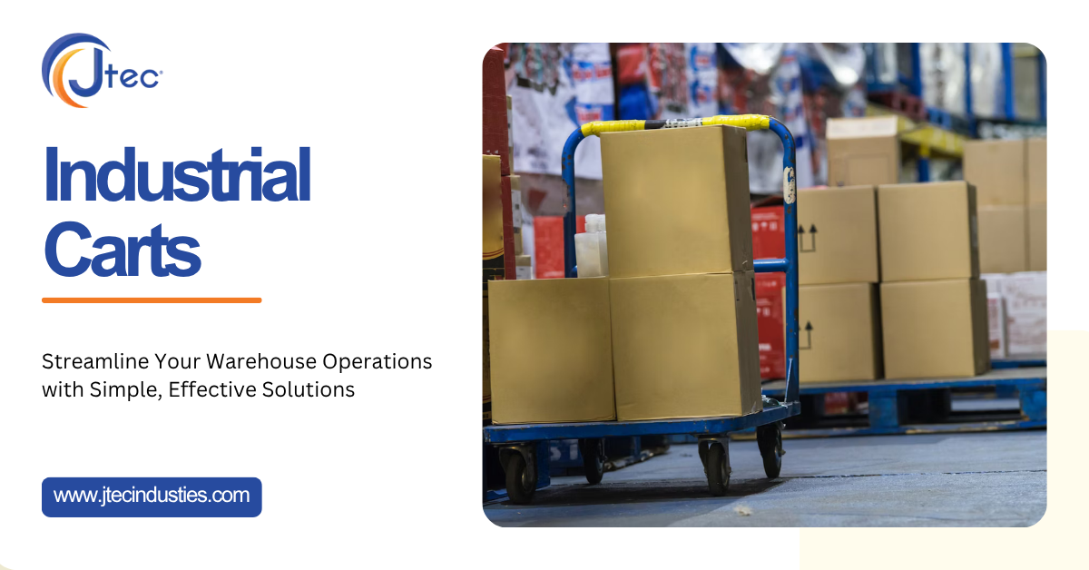 Industrial Carts: A Simple Solution to Complex Warehouse Challenges