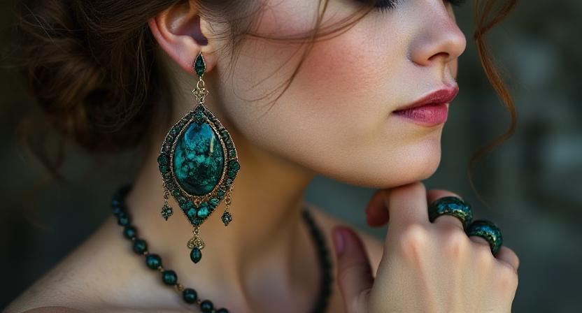 Whispers Of The Tempest: The Soulful Power Of Pietersite Earrings And Bracelets
